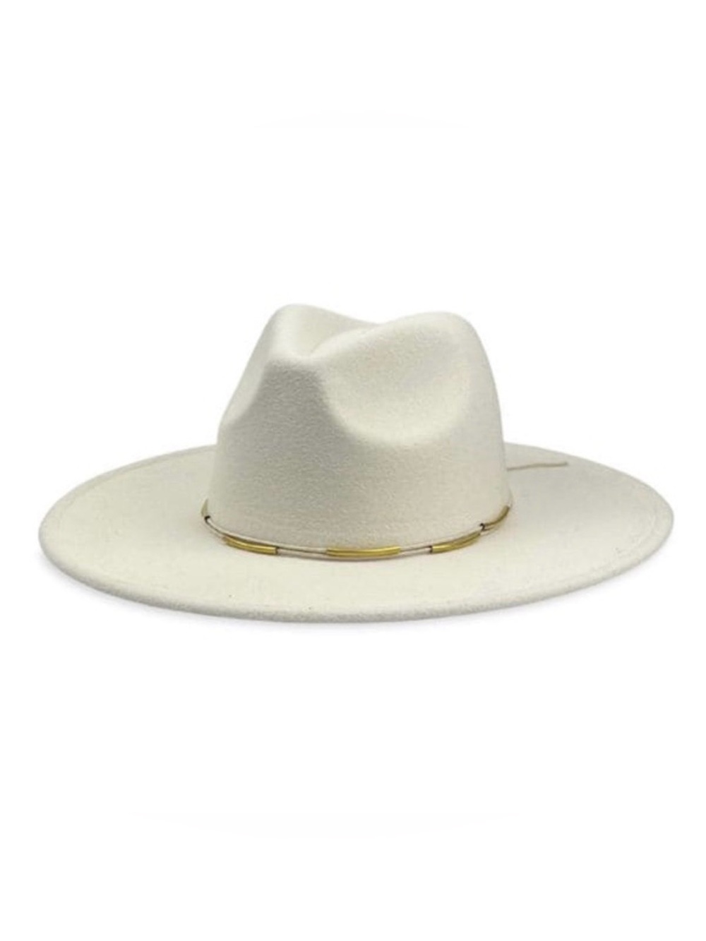 Marcus Adler Metal Trim Panama Hat NWT